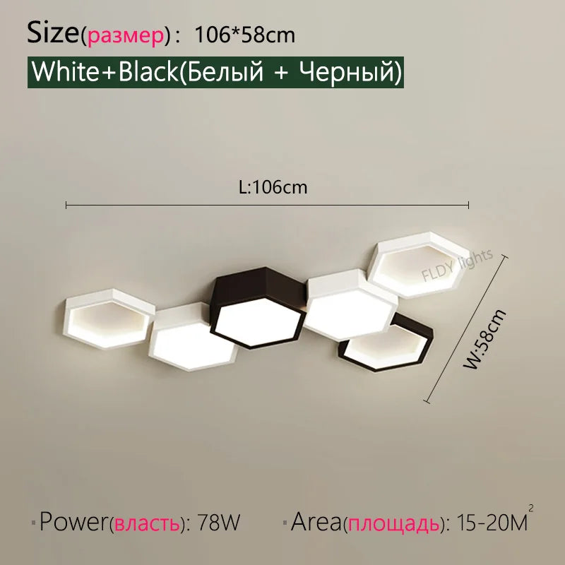 Liox Minimalist Dimmable Ceiling Light